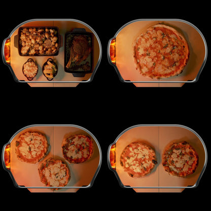 Gozney Dome XL Gen 2 Outdoor Pizza Oven Dual Fuel Bone Cream